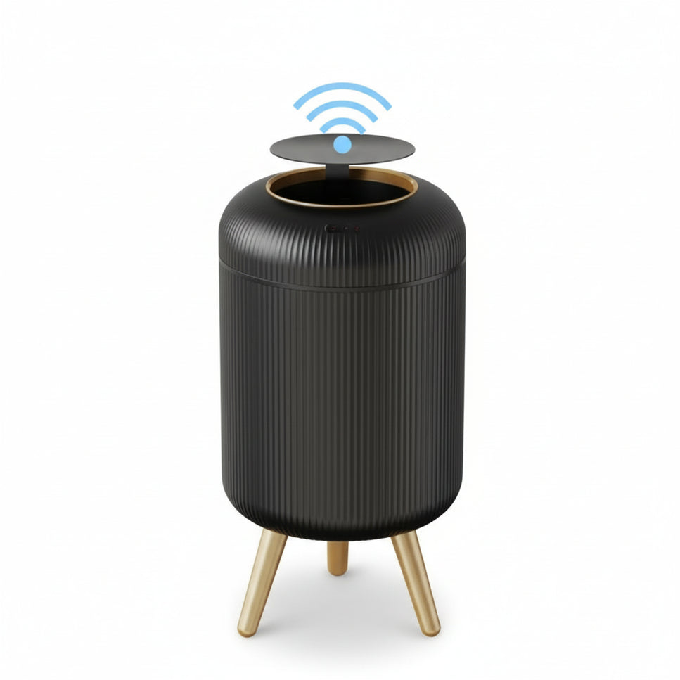 Smart Motion Sensor Trash Can – Touchless Auto-Open Odor-Lock Bin (10L)