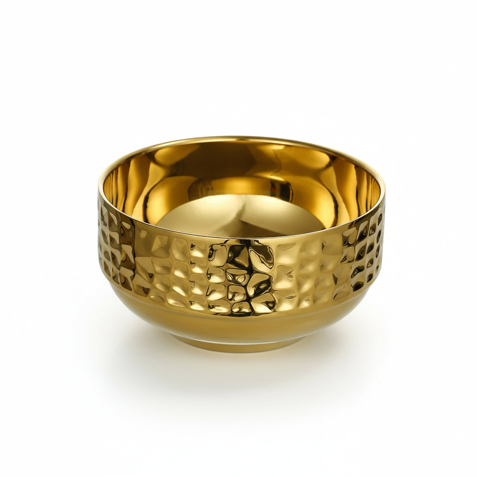 Double-Layer Stainless Steel Bowl – Anti-Scald & Premium Finish