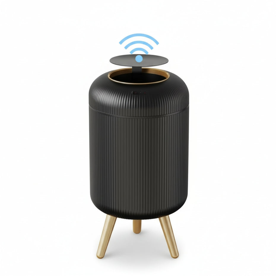 Smart Motion Sensor Trash Can – Touchless Auto-Open Odor-Lock Bin (10L)