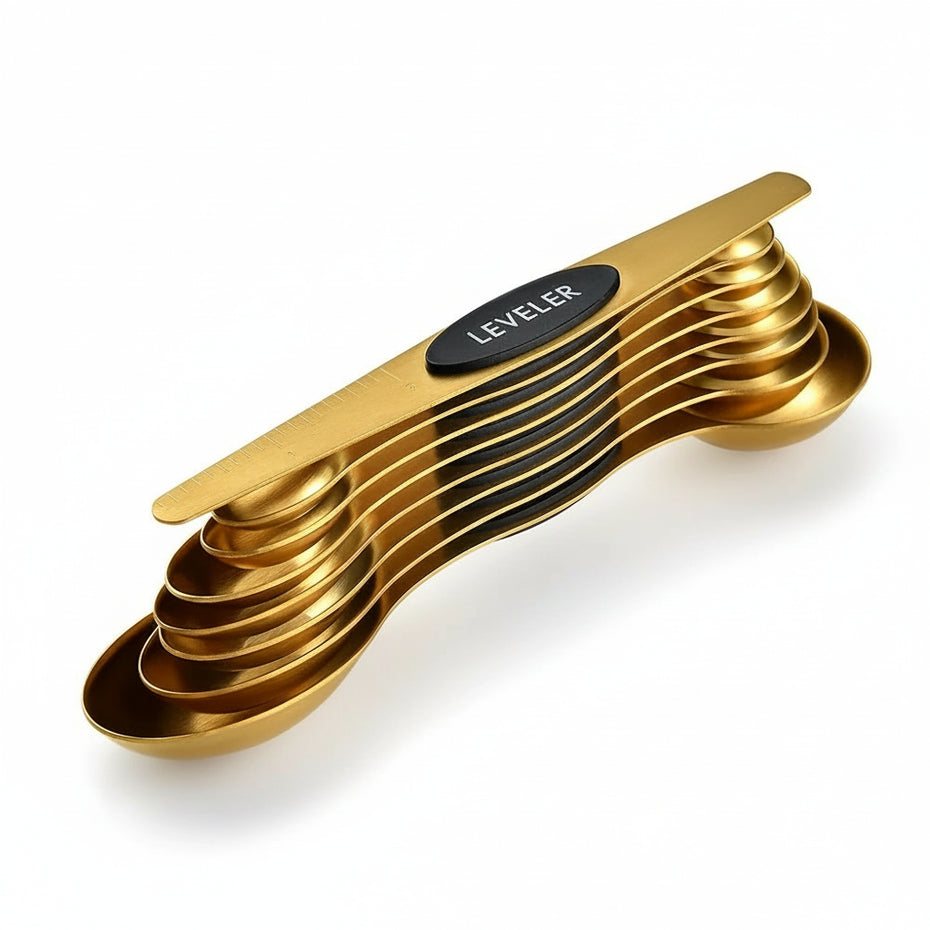 Magnetic Stainless Steel Measuring Spoon Set