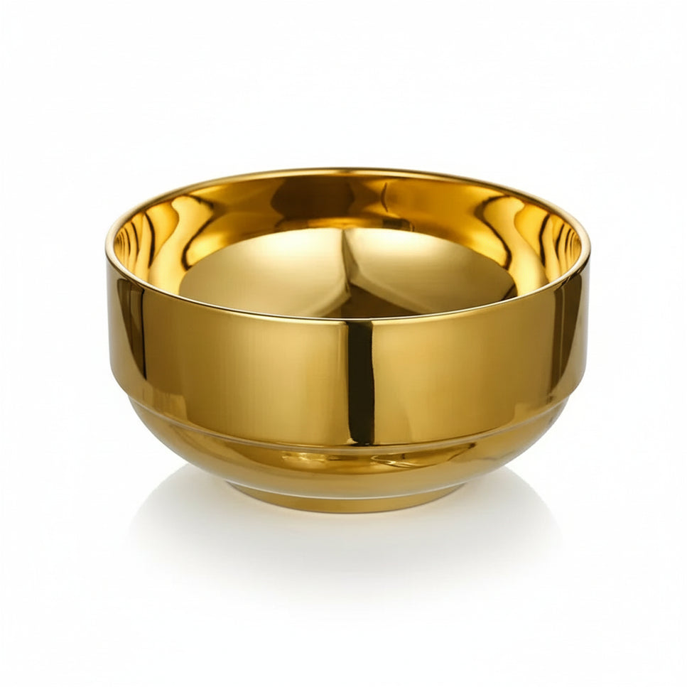 Double-Layer Stainless Steel Bowl – Anti-Scald & Premium Finish