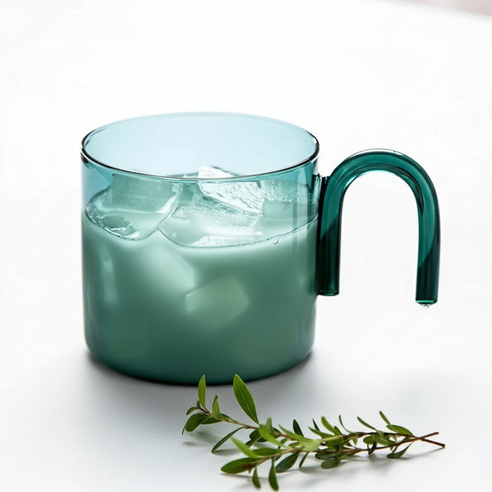 Colored Glass Mug – 300ml