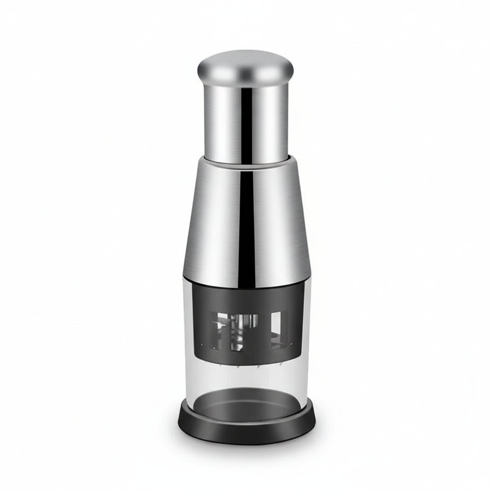 Stainless Steel Pressed Garlic Chopper